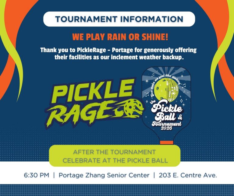 We play rain or shine pickleball 2026